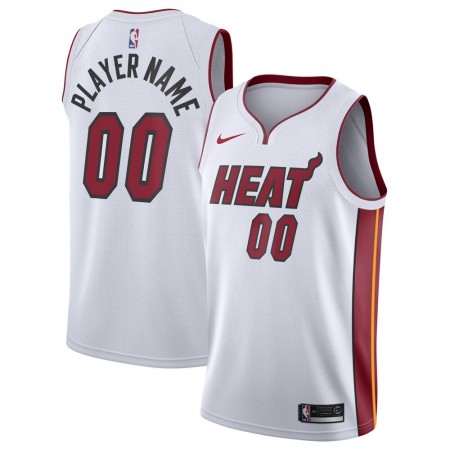 Maillot Basket Miami Heat Personnalisé 2020-21 Nike Association Edition Swingman - Homme